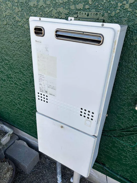 工事前　茨城県竜ヶ崎市のお客様の給湯器工事