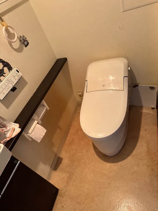 工事前　静岡県浜松市東区のお客様のトイレ工事