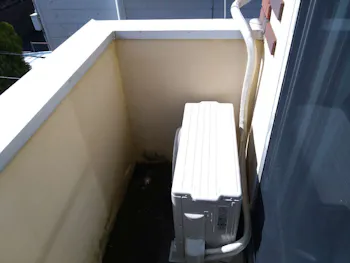 神奈川県逗子市のお客様のエアコン工事