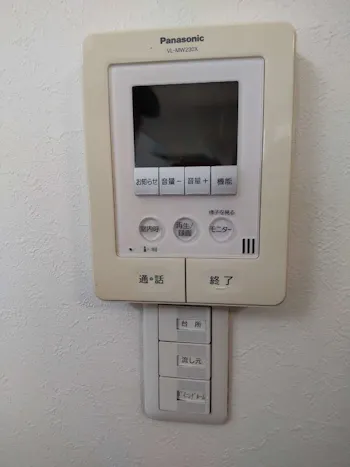 千葉県市原市のお客様のTVドアホン工事　具体的な工事内容2