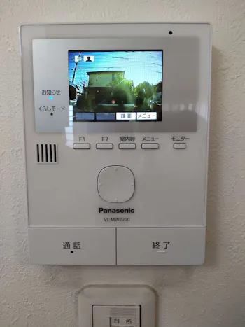 千葉県市原市のお客様のTVドアホン工事