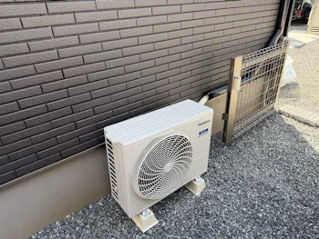 静岡県富士宮市のお客様のエアコン工事　具体的な工事内容2