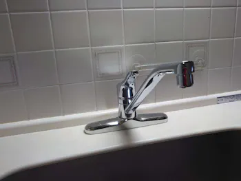 愛知県名古屋市のお客様のキッチン水栓交換工事