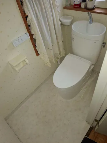 宮城県遠田郡のお客様のトイレ工事