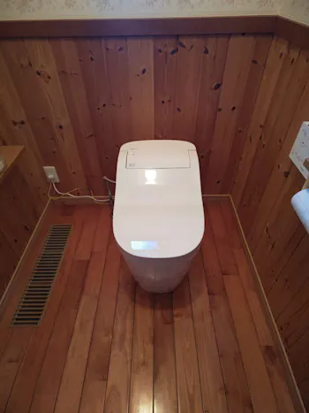 福島県いわき市のお客様のトイレ工事