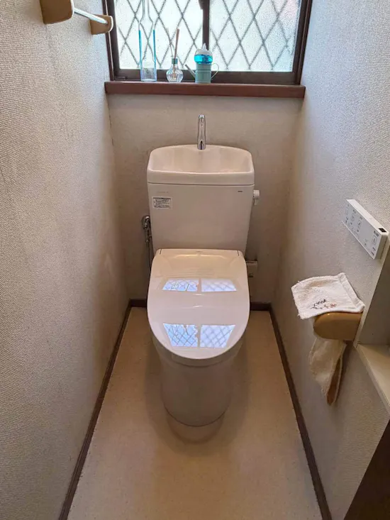 工事後　埼玉県久喜市のお客様のトイレ工事
