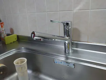 愛知県名古屋市南区のお客様の水栓工事