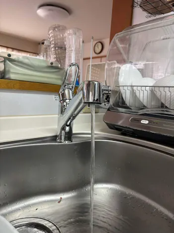 茨城県龍ケ崎市のお客様の水栓工事