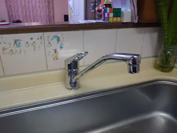 愛知県豊田市のお客様のキッチン水栓交換工事