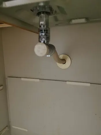 神奈川県茅ヶ崎市のお客様のビルトインコンロ・ガスコンロ工事　具体的な工事内容1