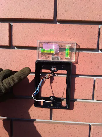 東京都西多摩郡瑞穂町のお客様のテレビドアホン交換工事　具体的な工事内容1