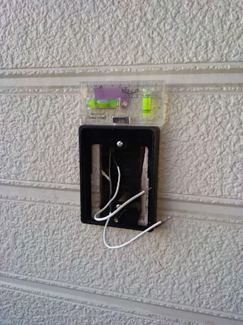 東京都青梅市のお客様のドアホン交換工事　具体的な工事内容4