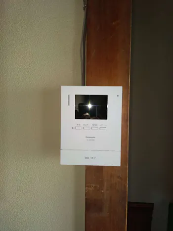 東京都青梅市のお客様のドアホン交換工事