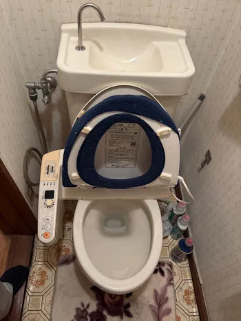 群馬県太田市のお客様のトイレ部品工事　具体的な工事内容2