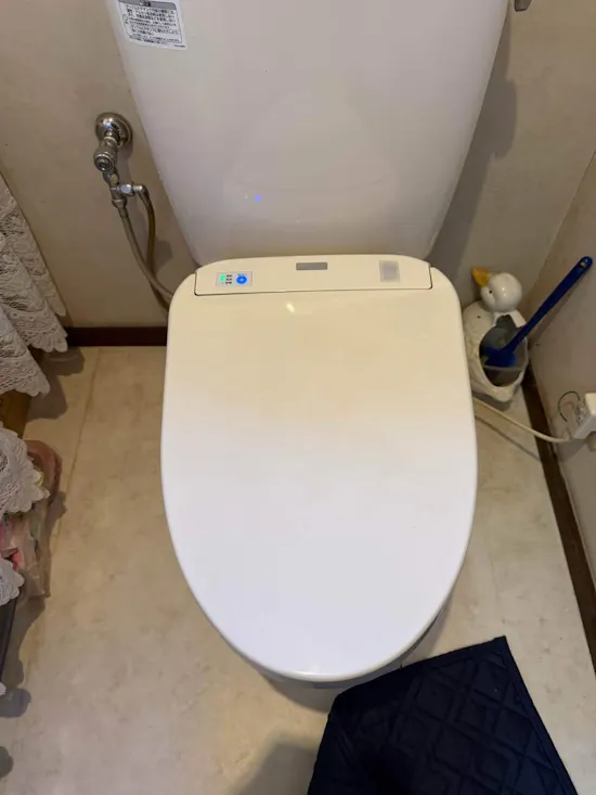 工事前　埼玉県久喜市のお客様のトイレ工事