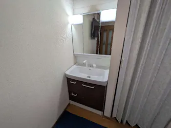 静岡県静岡市のお客様の洗面化粧台工事