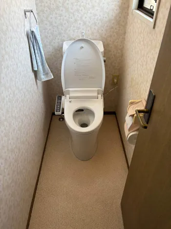 茨城県取手市のお客様のトイレ工事