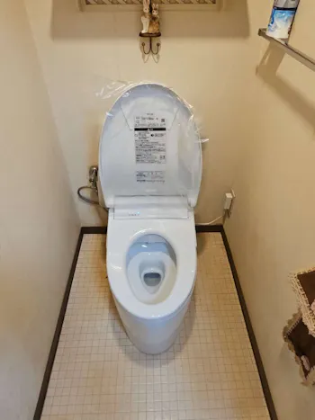 三重県四日市市のお客様のトイレ工事