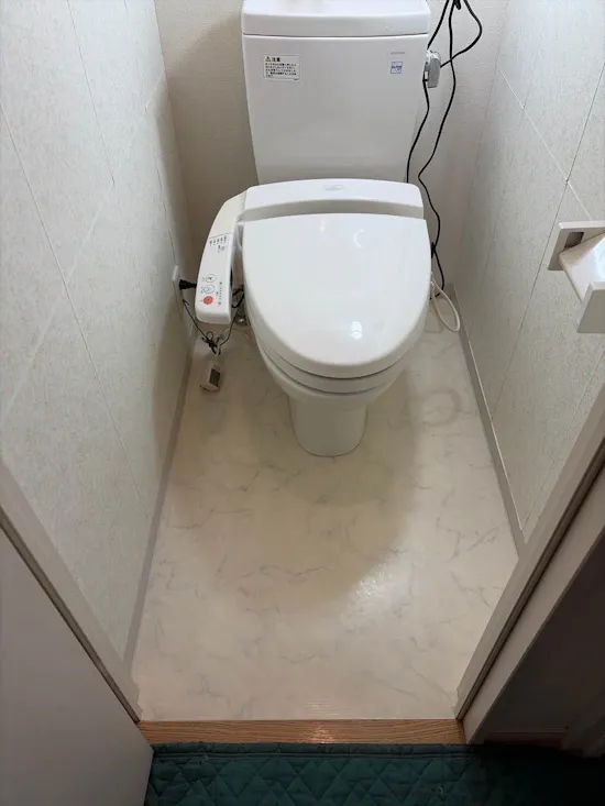 工事前　千葉県大網白里市のお客様のトイレ工事
