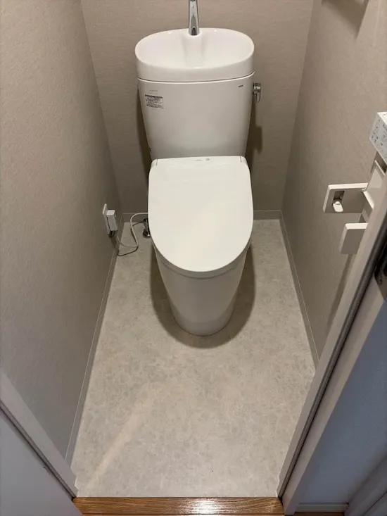 工事後　千葉県大網白里市のお客様のトイレ工事