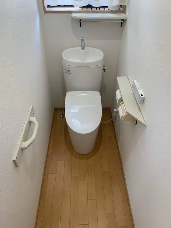 工事後　埼玉県加須市のお客様のトイレ工事