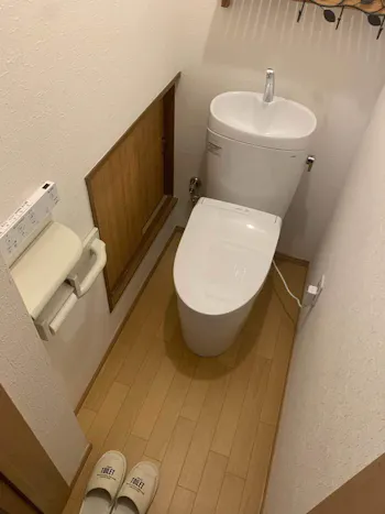 埼玉県加須市のお客様のトイレ工事　具体的な工事内容1
