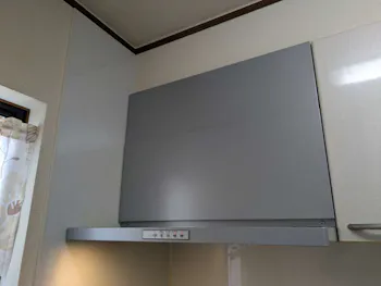 静岡県周智郡森町のお客様のレンジフード交換工事