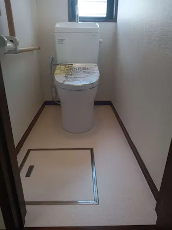東京都八王子市のお客様のトイレ工事