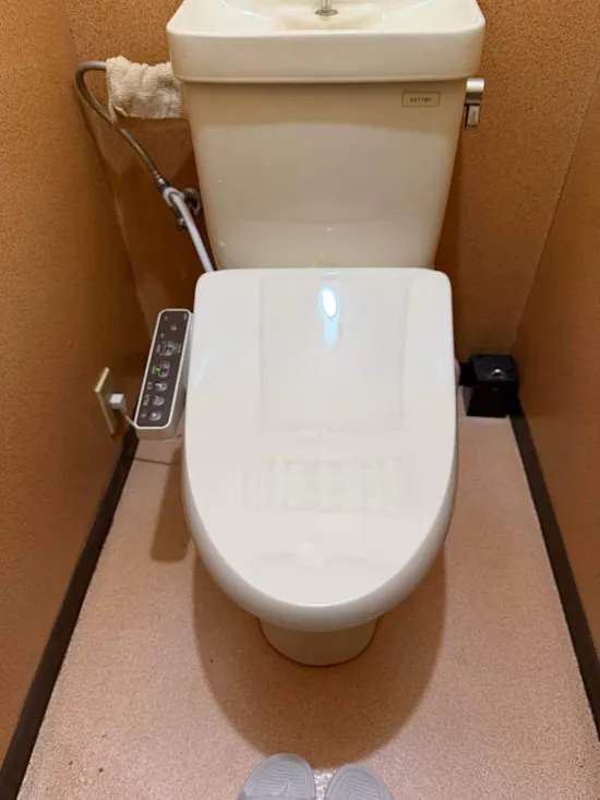 工事後　栃木県塩谷郡塩谷町のお客様の便座交換工事