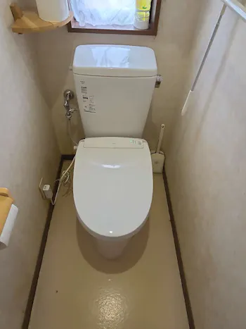 栃木県日光市のお客様のトイレ工事