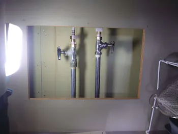 愛知県名古屋市のお客様の水栓工事　具体的な工事内容1