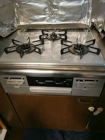 神奈川県横浜市泉区のお客様のビルトインコンロ・ガスコンロ工事