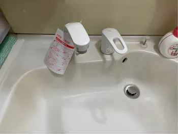 長野県佐久市のお客様の水栓工事