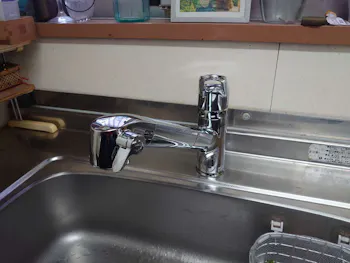 愛知県豊田市のお客様の水栓工事
