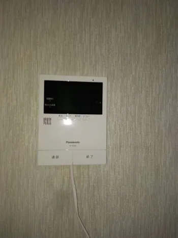 東京都青梅市のお客様のテレビドアホン交換工事