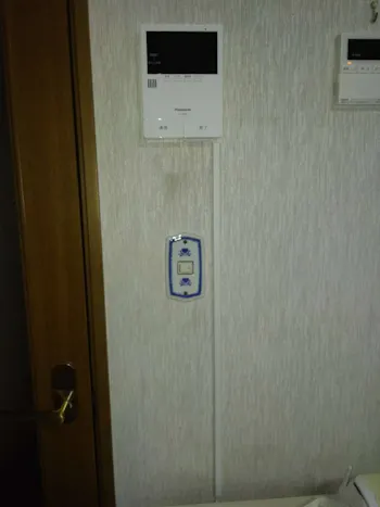 東京都青梅市のお客様のテレビドアホン交換工事　具体的な工事内容4