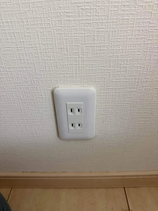 工事後　静岡県富士市のお客様のコンセント増設工事