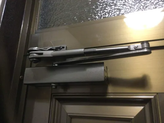 工事後　東京都青梅市のお客様のドアクローザー交換工事