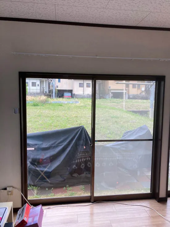 工事前　埼玉県大里郡寄居町のお客様の窓・サッシの交換・リフォーム工事