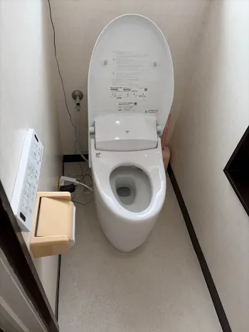 千葉県長生郡長生村のお客様のトイレ工事