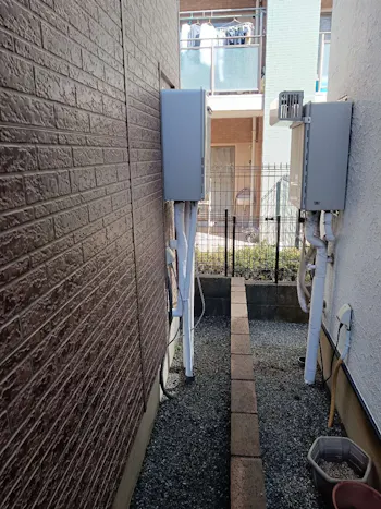 東京都昭島市のお客様の給湯器工事　具体的な工事内容4
