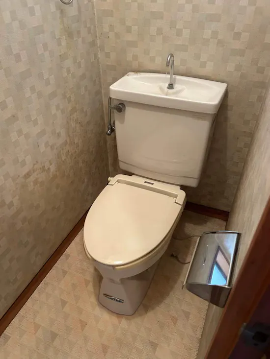 工事前　神奈川県相模原市南区のお客様のトイレ工事