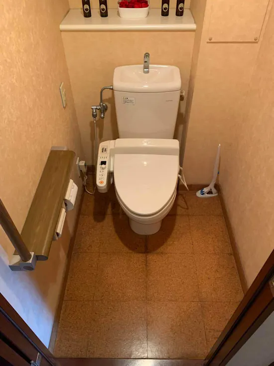 工事前　埼玉県熊谷市のお客様のトイレ工事