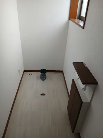 茨城県小美玉市のお客様のトイレリフォーム工事　具体的な工事内容2