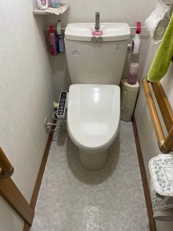 長野県小諸市のお客様のトイレ工事