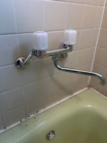 茨城県竜ヶ崎市のお客様のキッチン・浴室水栓工事　具体的な工事内容3