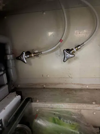 茨城県竜ヶ崎市のお客様のキッチン・浴室水栓工事　具体的な工事内容1