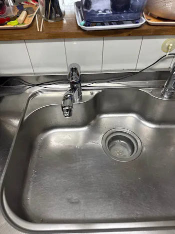 静岡県浜松市のお客様の水栓工事