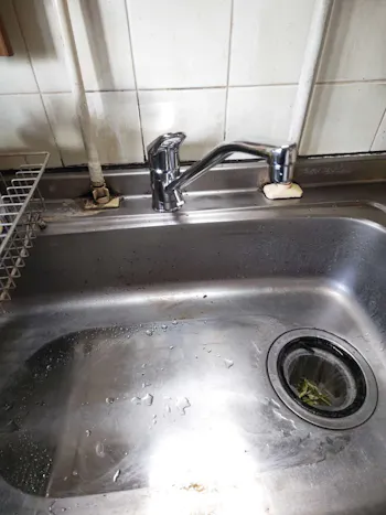 福島県いわき市のお客様の水栓工事