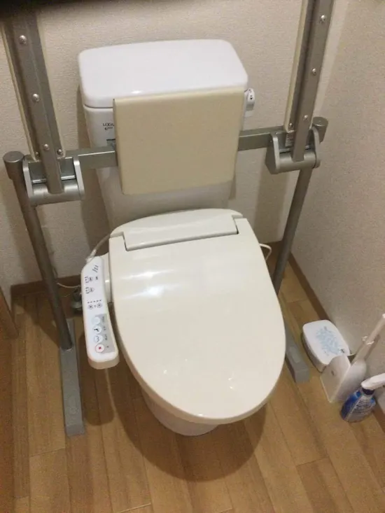 工事後　東京都青梅市のお客様の温水便座設置工事